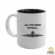 Mug "All you need is field"