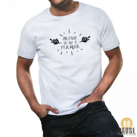 T-shirt "Proud to be a farmer"